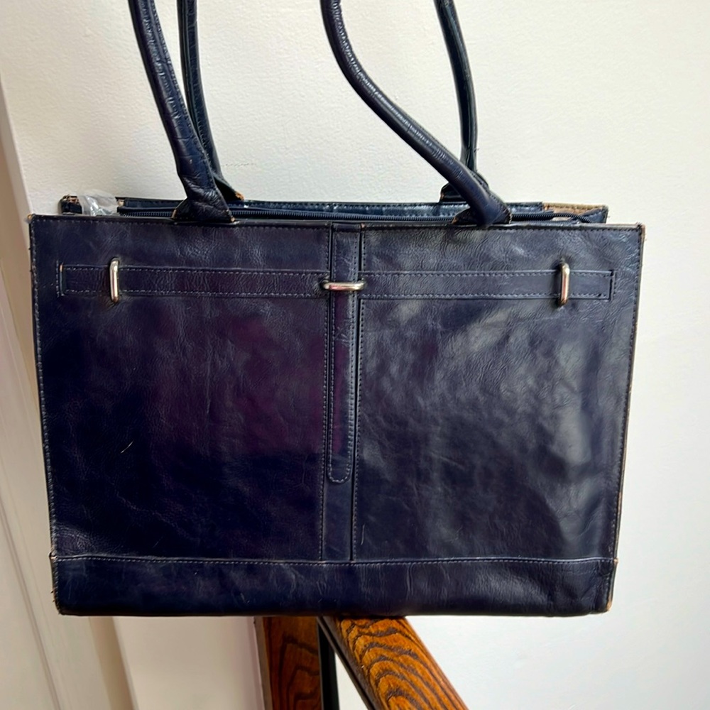 Buxton genuine leather laptop bag and purse